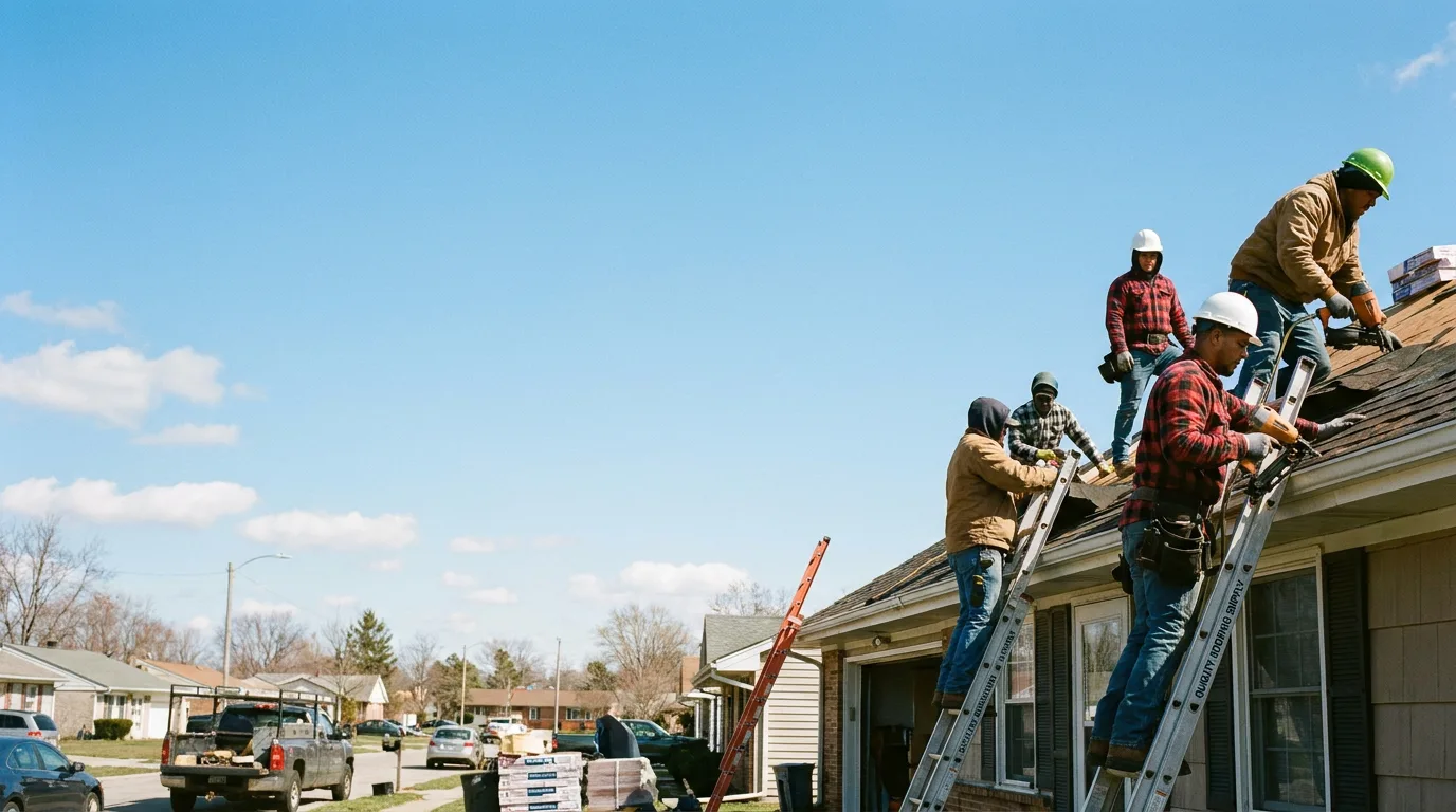 Roofing in Fortville, IN near me